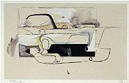 Richard Hamilton - Her¹s is a lush situation (Works on Paper (Drawings, Watercolors etc.)) h: 23.2 x w: 37 cm / h: 9.1 x w: 14.6 in