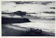Richard Hamilton - Sunset(f)-lithograph (Prints and Multiples) h: 23.9 x w: 35.8 cm / h: 9.4 x w: 14.1 in