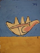 Le Corbusier - La main ouverte h: 63.5 x w: 48.3 cm / h: 25 x w: 19 in