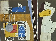 Le Corbusier - Madame, la table est dressée (Ink) h: 38.3 x w: 52.2 cm / h: 15.1 x w: 20.6 in