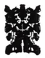 Vik Muniz - Rorschach (Pictures of Ink Series) (Paintings) h: 162 x w: 125 cm / h: 63.8 x w: 49.2 in