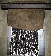 Jannis Kounellis - Untitled (Installations) h: 100 x w: 95 x d: 13 cm / h: 39.4 x w: 37.4 x d: 5.1 in