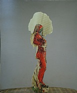 Michelangelo Pistoletto - Arlecchino (Sculptures) h: 120 x w: 100 cm / h: 47.2 x w: 39.4 in