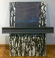 Jannis Kounellis - Untitled (Installations) h: 100 x w: 95 x d: 15 cm / h: 39.4 x w: 37.4 x d: 5.9 in