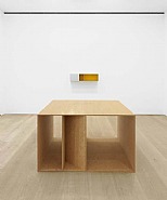 Installation view, <i>Donald Judd</i>, David Zwirner, London, 2013