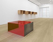 Installation view, <i>Donald Judd</i>, David Zwirner, London, 2013