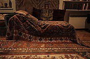 Sigmund Freud’s couch, Freud Museum, 20 Maresfield Gardens, London