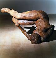 Eric Fischl - Ten Breaths: Tumbling Woman II (Sculptures) h: 66 x w: 120 x d: 66 cm / h: 26 x w: 47.2 x d: 26 in
