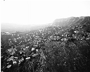 Hollywood Hills from Griffith Park, Beachwood Drive and Hollywood Reservoir Left
