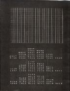 Carl Andre - From Map of Poetry Sculpture Words (Sculptures) h: 28 x w: 21.5 cm / h: 11 x w: 8.5 in