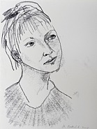 Stephan Balkenhol - Untitled (Works on Paper (Drawings, Watercolors etc.))