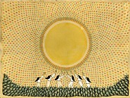 Mel Kadel - Just Below The Sun (Works on Paper (Drawings, Watercolors etc.)) h: 22 x w: 30 in / h: 55.9 x w: 76.2 cm
