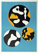 Hans Arp - De la Famille des Etoile (Prints and Multiples) h: 28.8 x w: 20.8 in / h: 73.2 x w: 52.8 cm