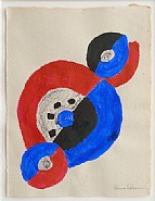 Sonia Delaunay-Terk - Rythme (Paintings) h: 9 x w: 6.8 in / h: 22.9 x w: 17.3 cm