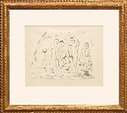 Les Petits Baigneuses (Also called Les Six Baigneurs) (Small Bathers)