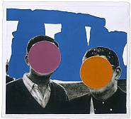 Stonehenge (With Two Persons) Blue