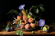 Figs and Morning Glories, after G.G.