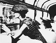 Lillian Bassman - More Fashion Mileage per Dress, Barbara Vaughn, New York, 1956