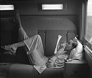 Southwest Passage - Sunset Pink: Model unknown, pajamas by Kicker Nick