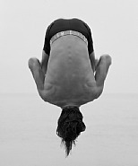 Herb Ritts - Backflip, Paradise Cove (Photographs) h: 16 x w: 20 in / h: 40.6 x w: 50.8 cm