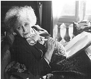 Colette in her apartment in the Palais Royale, Paris, Harper’s Bazaar