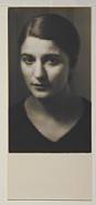 André Kertész - Portrait of Mlle Jaffe (Photographs) h: 4 x w: 2.2 in / h: 10.2 x w: 5.6 cm