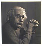 Yousuf Karsh - Albert Einstein (Photographs) h: 10.5 x w: 10.5 in / h: 26.7 x w: 26.7 cm