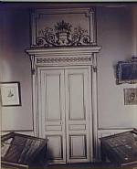 Eugène Atget - Untitled (Door with Display Case) (Photographs) h: 8.5 x w: 7 in / h: 21.6 x w: 17.8 cm