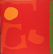 Square Red with Scarlet, Emerald and Orange