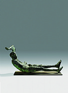 Elisabeth Frink - Dying King (Sculptures) h: 90.2 x w: 198.1 cm / h: 35.5 x w: 78 in
