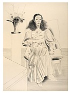 David Hockney - Brooke Hopper (Prints and Multiples) h: 97 x w: 71.5 cm / h: 38.2 x w: 28.1 in