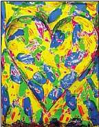 Jim Dine - BLUE HEART (Prints and Multiples) h: 25.5 x w: 19.5 in / h: 64.8 x w: 49.5 cm