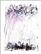 Joan Mitchell - Sides of a River I (Works on Paper (Drawings, Watercolors etc.)) h: 42.5 x w: 32.5 in / h: 108 x w: 82.6 cm