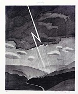 David Hockney - Lightning (Prints and Multiples) h: 39.2 x w: 31.8 in / h: 99.6 x w: 80.8 cm