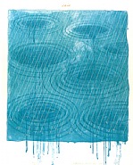 David Hockney - Rain (Prints and Multiples) h: 39 x w: 31.8 in / h: 99.1 x w: 80.8 cm