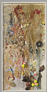 Judy Pfaff - Beaufort Scale (Paintings) h: 95.5 x w: 49 x d: 5.8 in / h: 242.6 x w: 124.5 x d: 14.7 cm