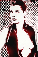 Vik Muniz - Kate (Blood) (Prints and Multiples) h: 44 x w: 30 in / h: 111.8 x w: 76.2 cm