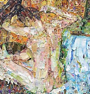Vik Muniz - Pictures of Magazine 2 “After the Bath, after Edgar Degas” (Photographs) h: 71 x w: 70 in / h: 180.3 x w: 177.8 cm