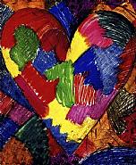 Jim Dine - A Beautifull Heart (Prints and Multiples) h: 31.2 x w: 25.6 in / h: 79.2 x w: 65 cm