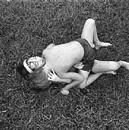 Emmet Gowin - Nancy and Dwayne, Danville, Virginia (Photographs) h: 8 x w: 10 in / h: 20.3 x w: 25.4 cm