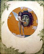 Jean-Léon Gérôme - Putto Holding Mask (Paintings)