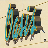 Robert Cottingham - Oasis (Paintings) h: 48 x w: 48 in / h: 121.9 x w: 121.9 cm