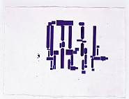 Barry Le Va - Medications Series - Study for Sculpture Chemical Geometry: Objects Swallowed #3 (Works on Paper (Drawings, Watercolors etc.)) h: 22 x w: 30 in / h: 55.9 x w: 76.2 cm