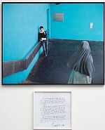 Sophie Calle - Ecrivain public / Public letter writer, Rafaèle Decarpigny, from the series: Prenez soin de vous, 2007