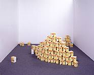 Sylvie Fleury - SLIM-FAST (Installation view) (Sculptures) h: 18 x w: 15 x d: 10 cm / h: 7.1 x w: 5.9 x d: 3.9 in