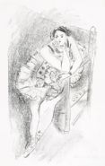 Henri Matisse - Danseuse au Fateuil en Bois (Dancer in a Wooden Armchair) (Prints and Multiples) h: 18.2 x w: 10.2 in / h: 46.2 x w: 25.9 cm