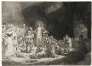 Rembrandt van Rijn - Christ Healing the Sick (The Hundred Guilder Print) (Prints and Multiples)