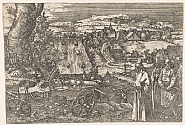 Albrecht Dürer - LANDSCAPE WITH CANNON (THE GREAT CANNON) (Prints and Multiples)