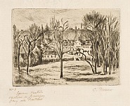 Camille Pissarro - CHATEAU DE BUSAGNY, À OSNY (Prints and Multiples)