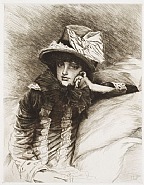 James Jacques Joseph Tissot - BERTHE (Prints and Multiples)